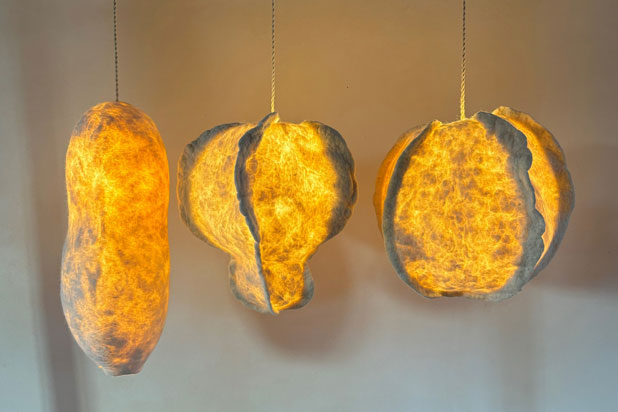 PIXIDIO lamps by María Abando Olaran. Photo courtesy of María Abando Olaran.